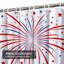 Rideau de douche Firework Star-912434775