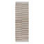 Jute / Sisal Striped Area Rug in Ivory/Beige-49090712