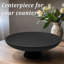 Decorative Bowl, Modern Resin Pedestal Bowl For Home Decor, Stylish Fruit Bowl For Kitchen Counter, Chic Key Holder For Entry Table-2062848576
