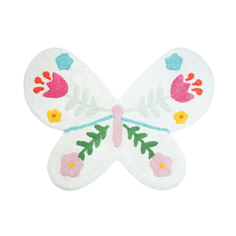 Floral Butterfly 30" x 40"