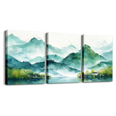 3 Piece Wrapped Canvas Print