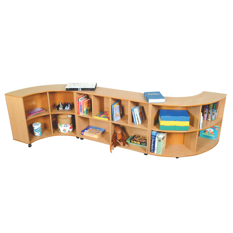 70cm H x 71cm W Corner Bookcase