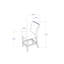 TABOURET ARIYA GRIS FONCÉ