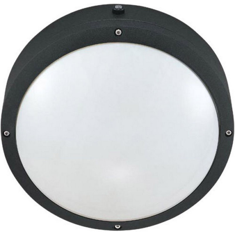 Plafonnier encastré d'extérieur 2 lumières Andrejs, Noir