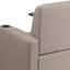 Chaise d'invité avec support pour tablette et porte-gobelet Carlena LeatherSoft-49770606-49770603