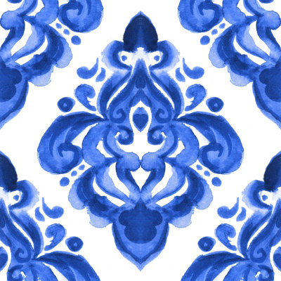 Crosdaile Peel & Stick Damask Tile