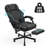 Adjustable Footrest and Lumbar Support Ergonomic Heated Massage Executive Chair-1281715948