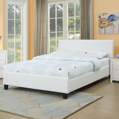 Lit de grand lit classique classique en similicuir 1pc