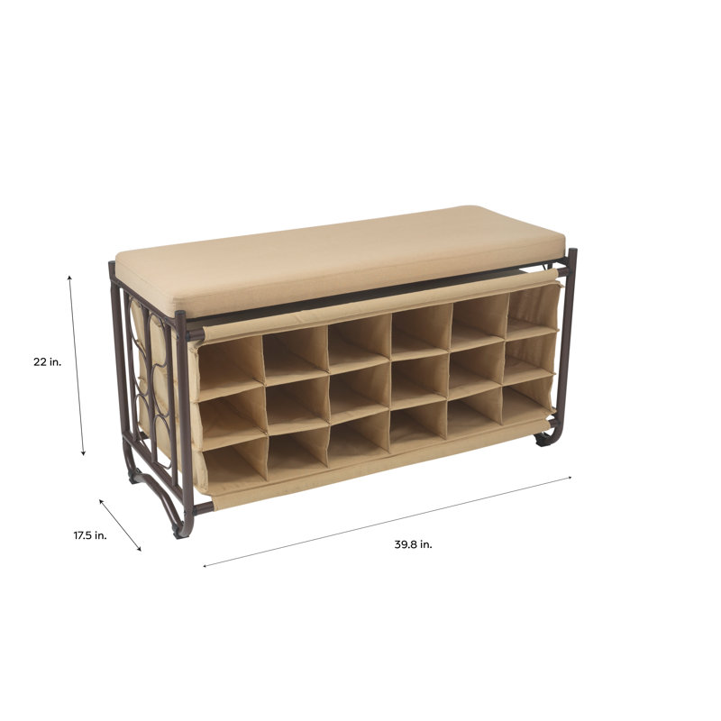 Zonia Upholstered Storage Bench