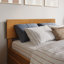 Lit plateforme en bois massif avec pieds de lit et tiroirs de rangement Orlando-96140399