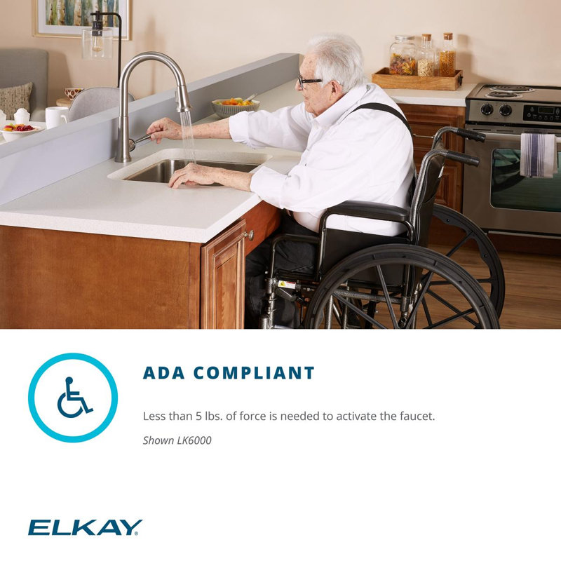 Avado Bar Faucet, Lustrous Steel