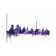 Moscow, Russia Skyline by Michael Tompsett - Wrapped Canvas Painting