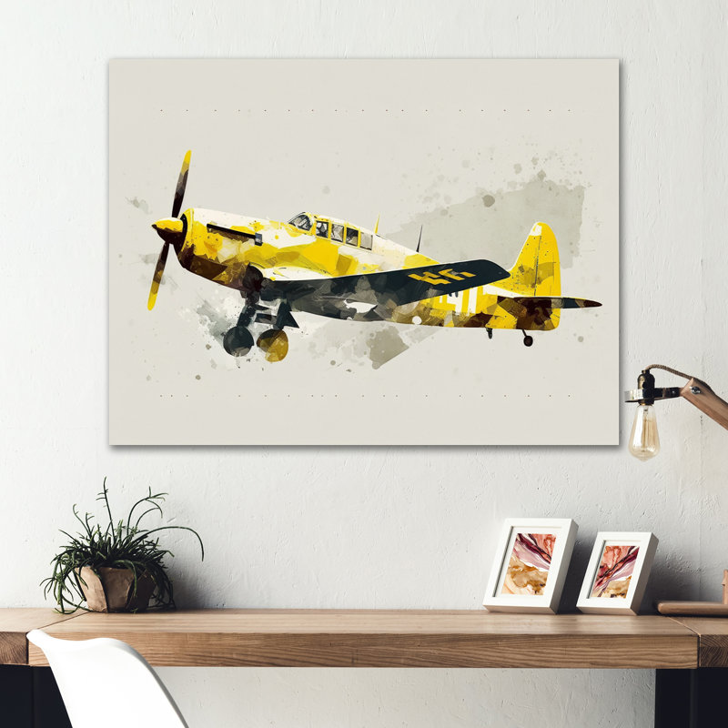 Propeller Plane Design " Propeller Plane Design ", 12" H x 20" W x 1" D