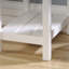 Bureau Coastal avec lot classeur latéral, finition blanche