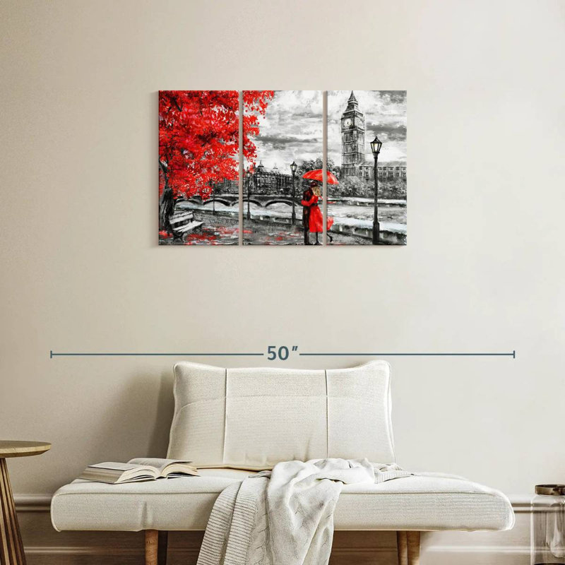 Hardie Pop Couple romantique de Londres, H 20 po x l 33 po