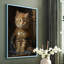 ANIMALS Series CXCIX - reproduction encadrée de qualité supérieure - prête à être accrochée - aucun clou requis-1644406691-1644406692
