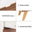 Commode 6 tiroirs Rustic Brown