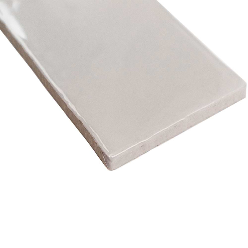 Lancaster 3x12 Polished Ceramic Subway Tile, Gray