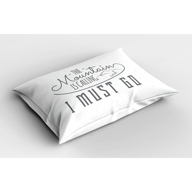 Mountain Polyester Sham Set, Twin
