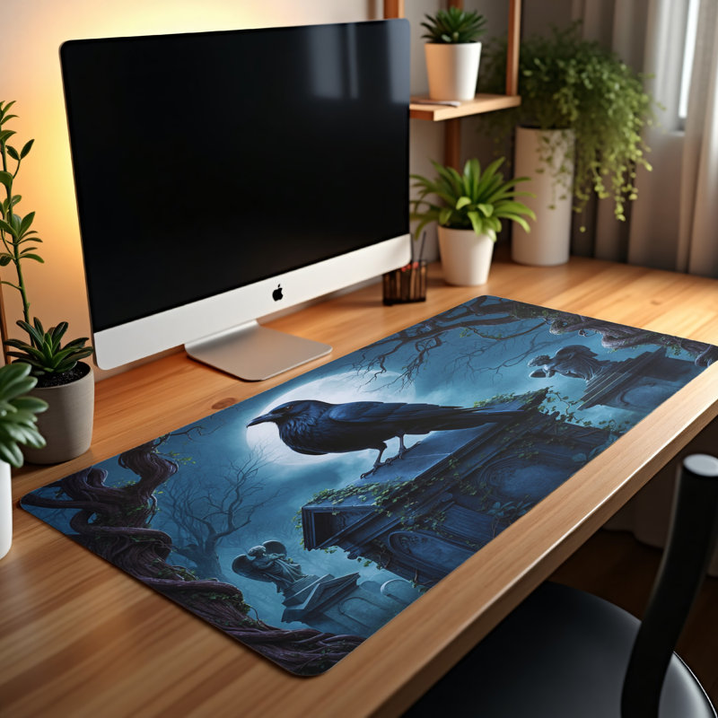 Polyester Desk Pad, 23.6x13.8