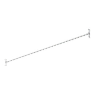 72" Brass Straight Shower Curtain Rod