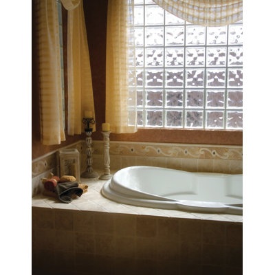 Yvette 72'' x 41.75'' Acrylic Bathtub