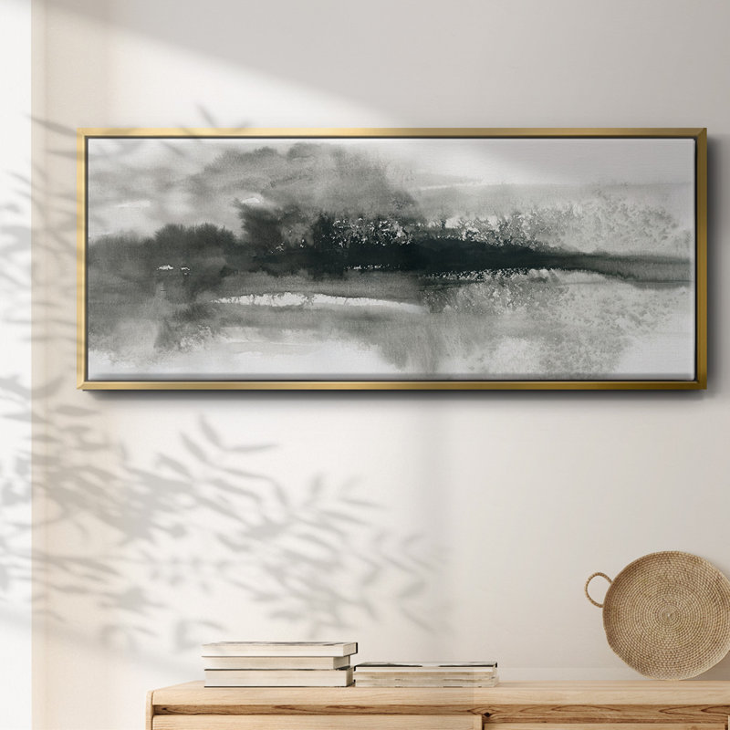Dramatic Setting- Framed Canvas, 24" H x 60" W