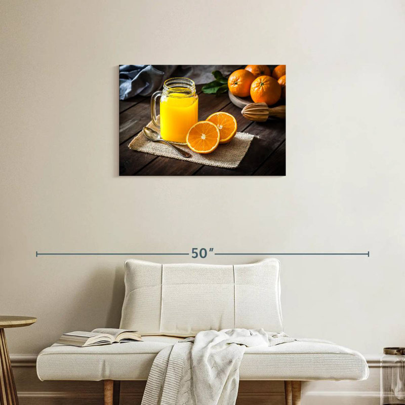 Yarlin Orange Juice, 20" H x 30" W
