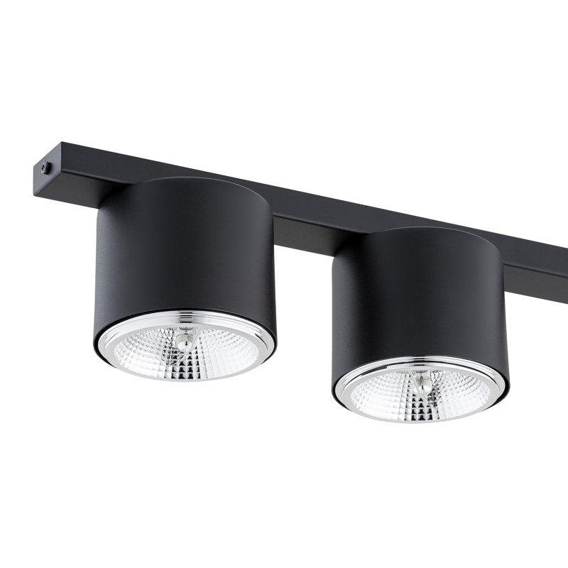 Marlyse Flush Mount, Black