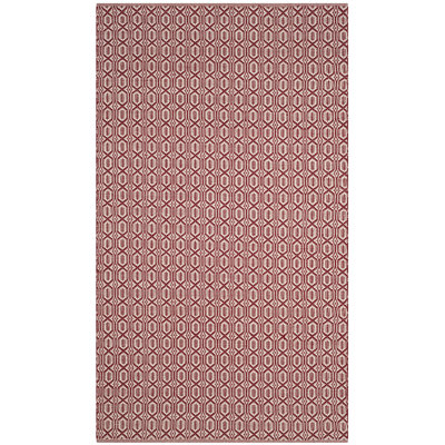 Bester Hand Woven Cotton Geometric Rug