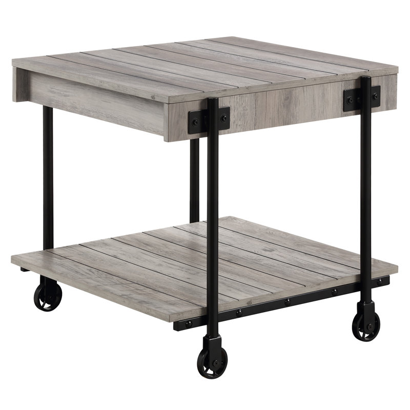Beaucaire End Table, Gray