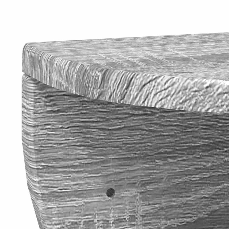 Floating Shelf, 19cm H x 38cm W x 19cm D, Grey Sonoma