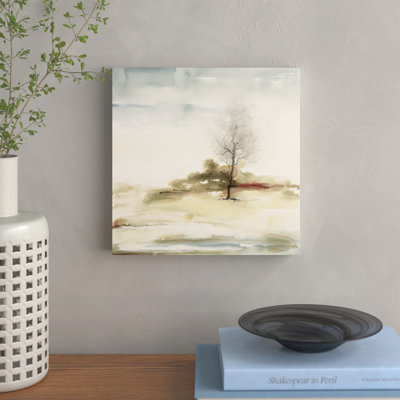 Solstice 1 Piece Wrapped Canvas Painting