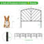 ELEP Black Metal Pet Barrier