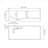 Square Freestanding Solid Surface Bathtub