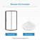 OVE Decors Breeze Premium 33 in. Round Shower Kit w/ Clear, Base