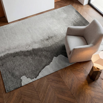 Abstract Recycled P.E.T Jacquard Indoor / Outdoor Area Rug