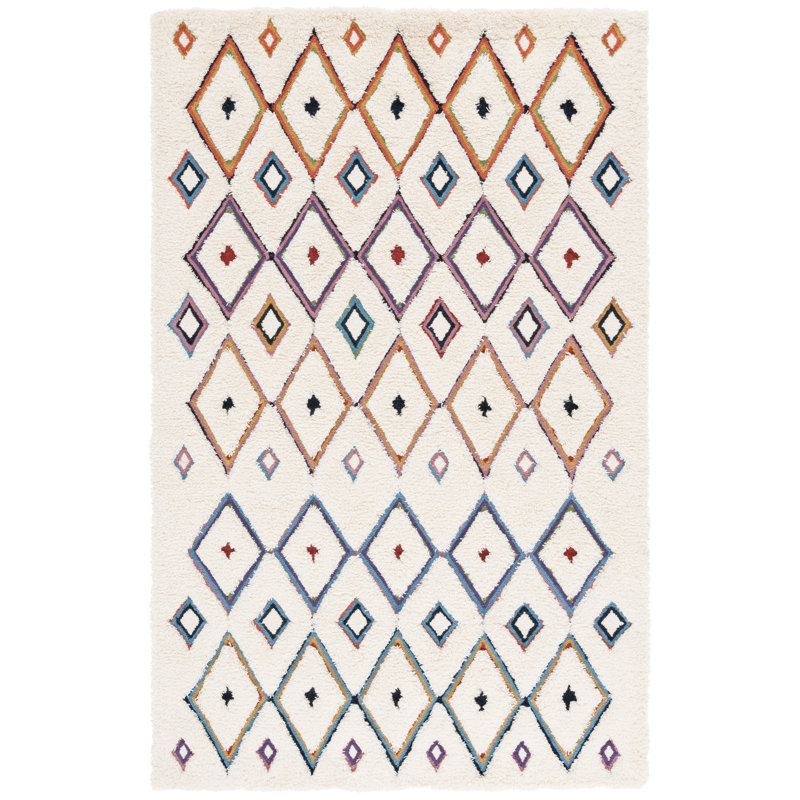 Adarrion 918 Area Rug In Ivory / Blue, Rectangle 8' x 10'