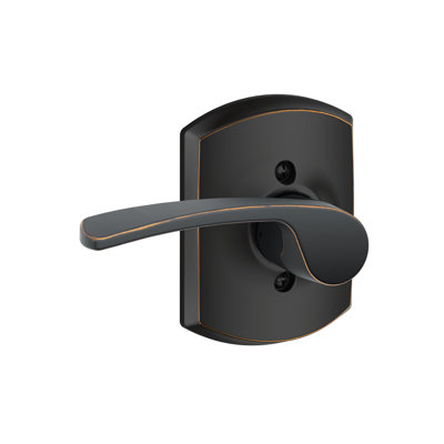 Merano Lever with Greenwich Trim Non-Turning Lock
