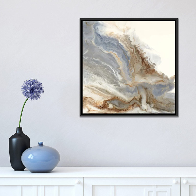 Reproduction sur toile tendue, "Forth entrant" par Corrie LaVelle, H 26 po x l 26 po x P 1,5 po, Pas de tapis