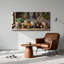 Ensemble de 1 tableau sur toile de style jardin rustique-129278392-129278390