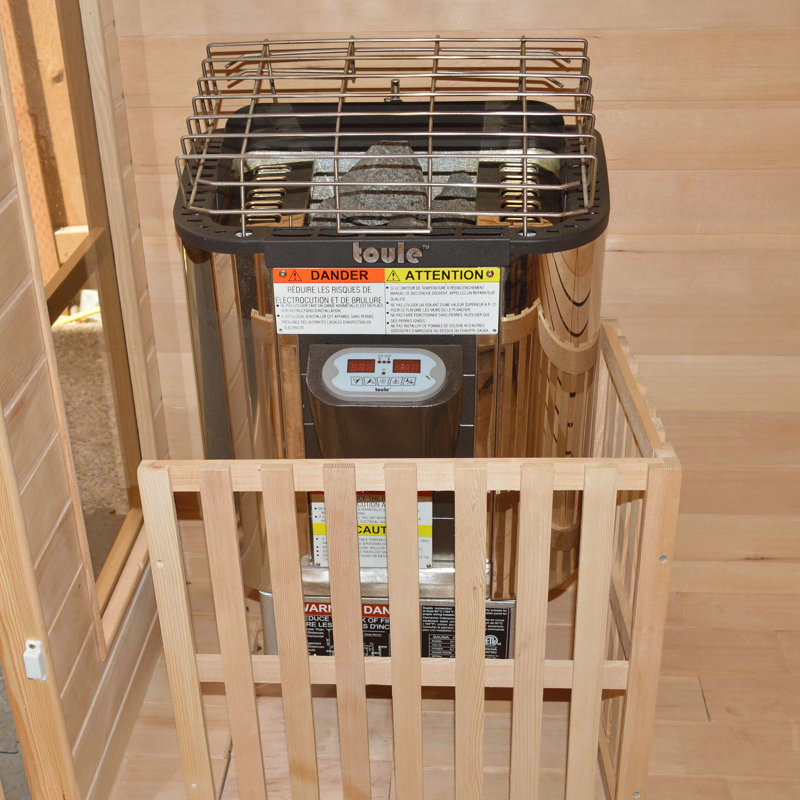 Toule 3KW Stainless Steel Wet Dry Sauna Heater with Digital Controller