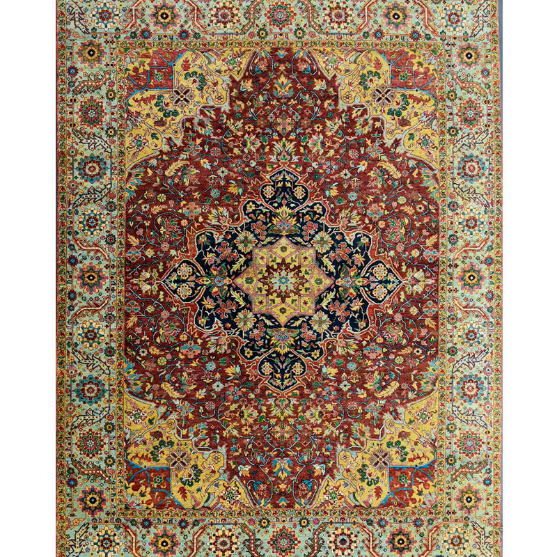 Wool Area Rug, Rectangle 10' x 14'