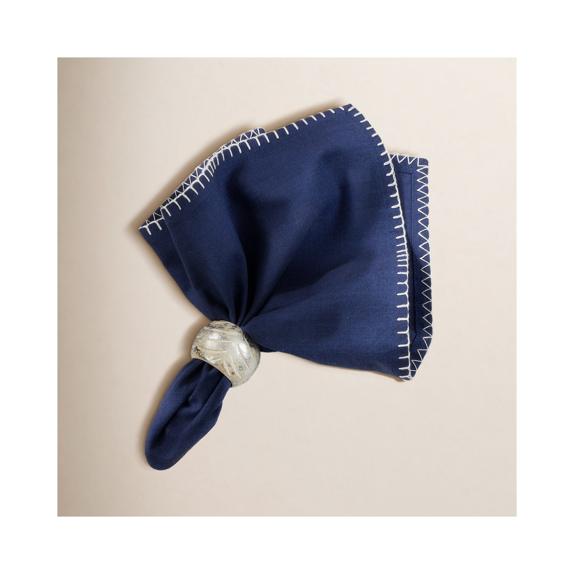 Ivara Napkin, Navy Blue