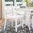 Standridge 4 - Person Solid Wood Top Pedestal Dining Set-315869116