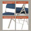 Chaise pliante rembourrée Bernadine-100507273