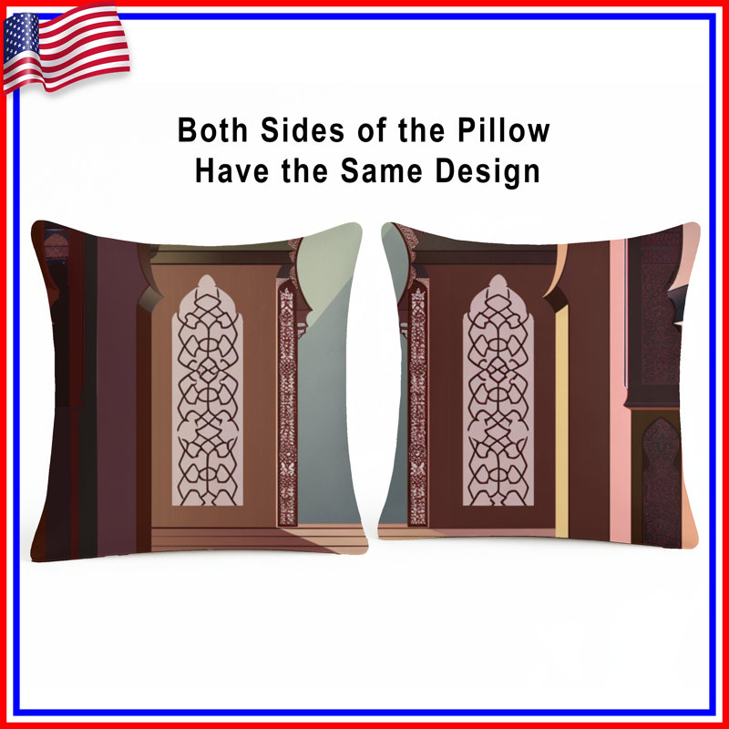 Coussin Architecture, 26 po x 26 po