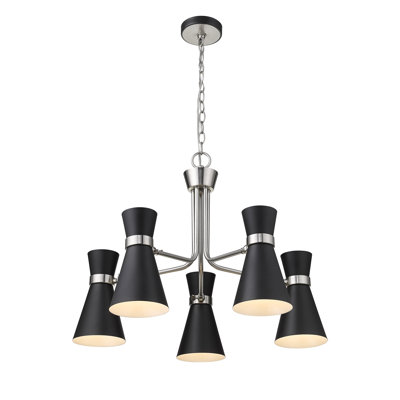 Lustre classic 5 lumières unique Fryda