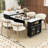 Kitchen Island with Drawers, Power Outlet and Storage Cabinet-601673097