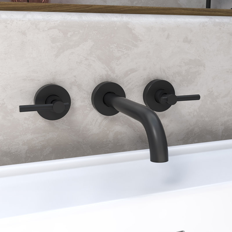 Nile Bathroom Tub Filler, Matte Black